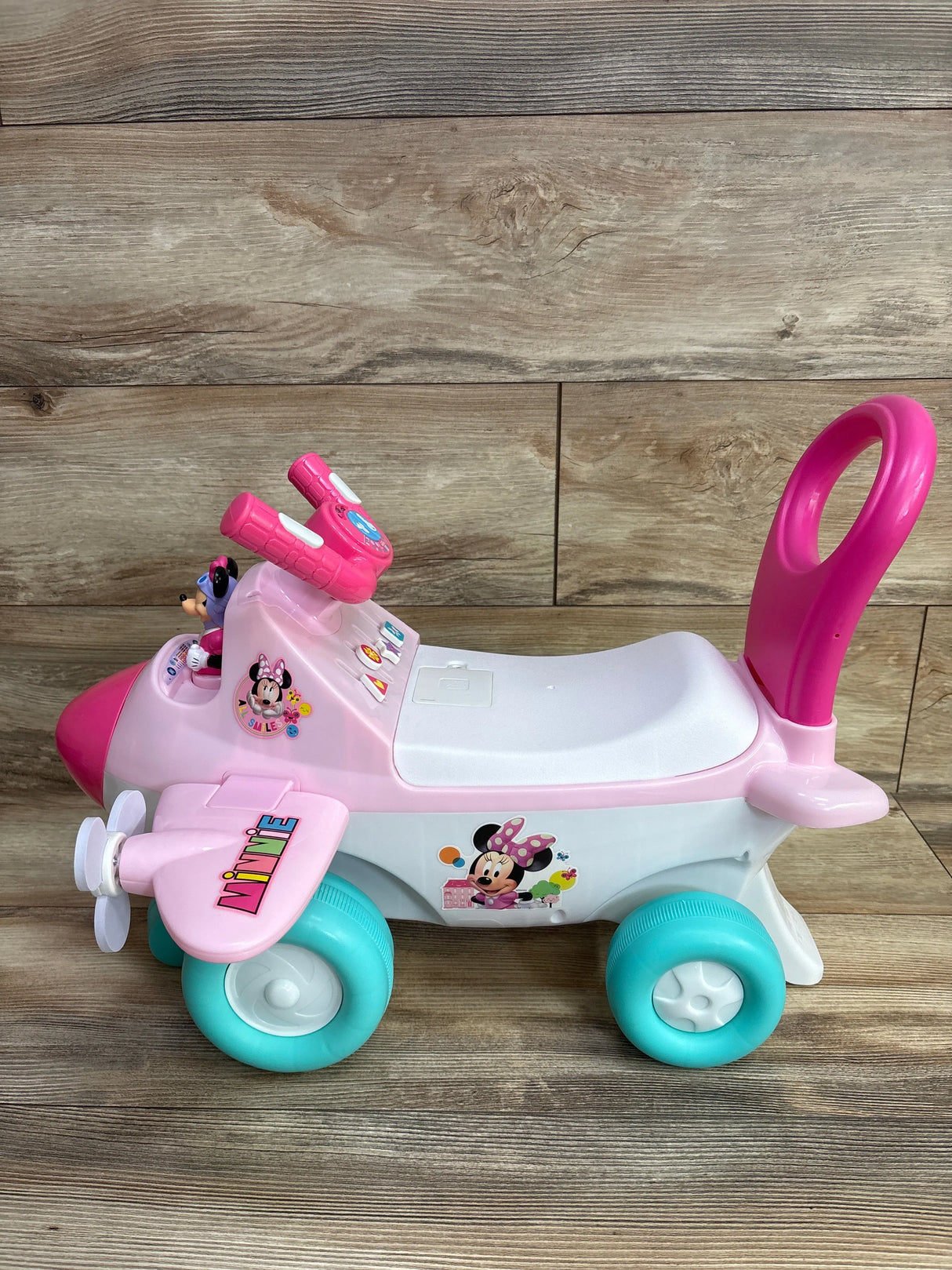 Kiddieland Minnie Mouse Plane Ride-On