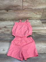 NEW Garanimals 2pc Smocked Bodysuit & Shorts Set Pink sz 24m