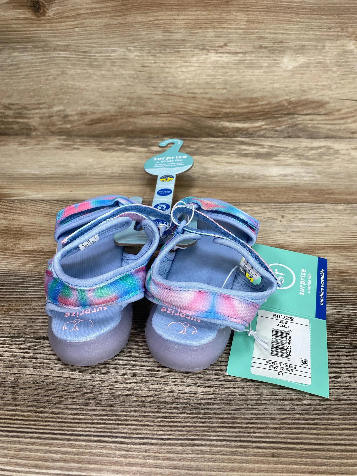 NEW Surprize Light-Up Lumos Sandals Blue sz 11c - Me 'n Mommy To Be