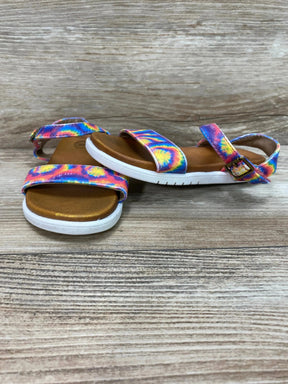 Wonder Nation Tie Dye Sandals Red sz 8c - Me n Mommy To Be