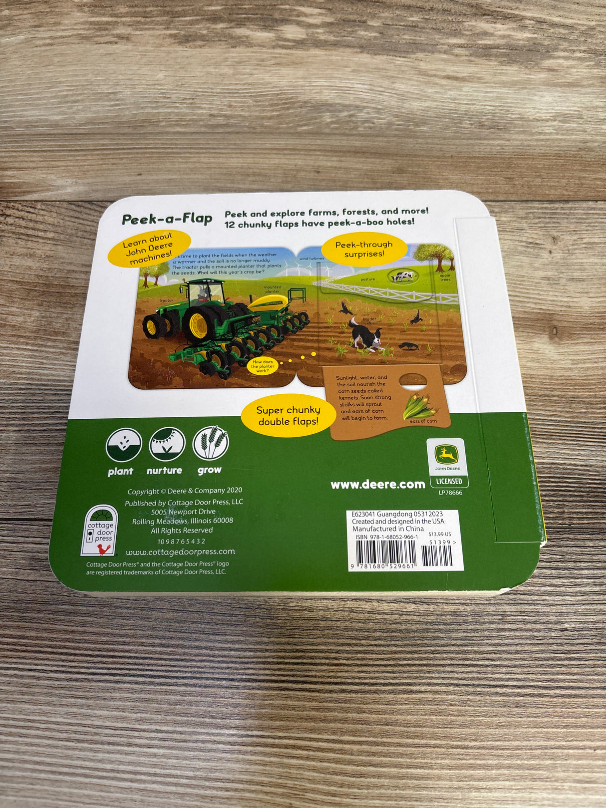 Dirt: John Deere Peek-A-Flap Board Book
