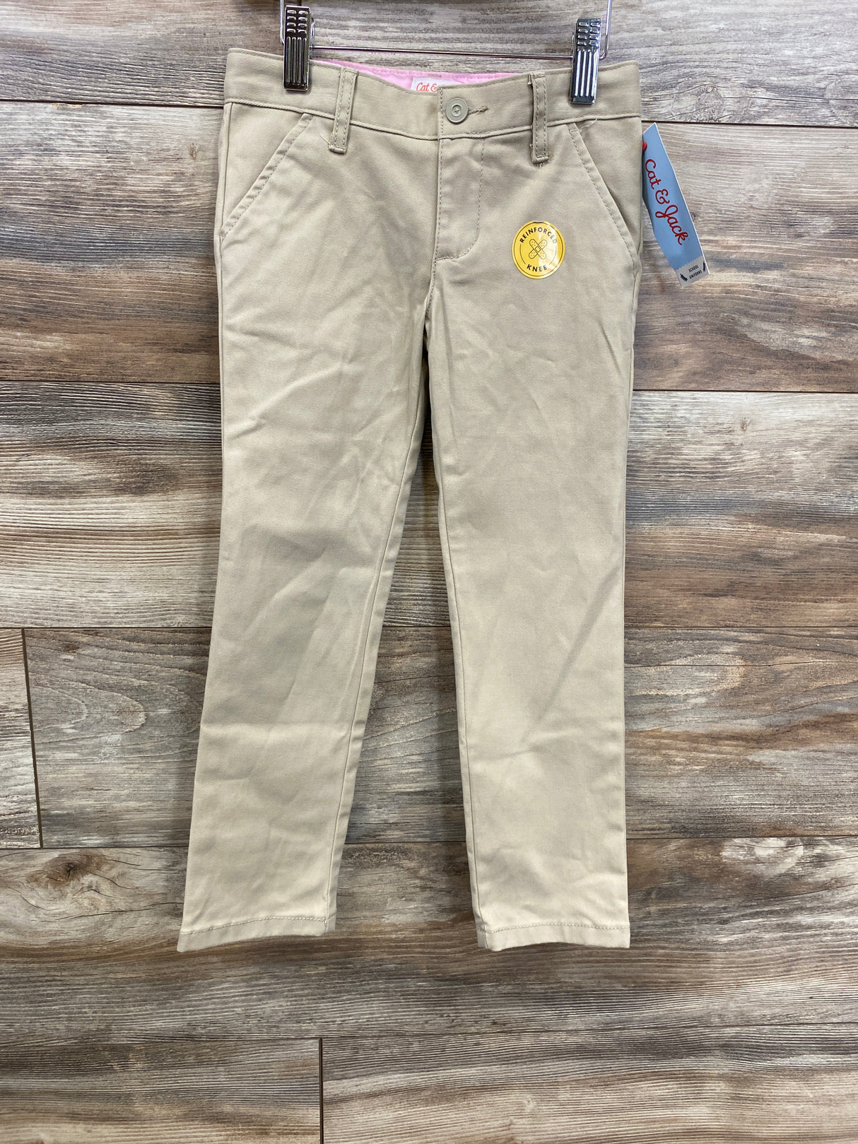 NEW Cat & Jack Uniform Pants Khaki sz 5T