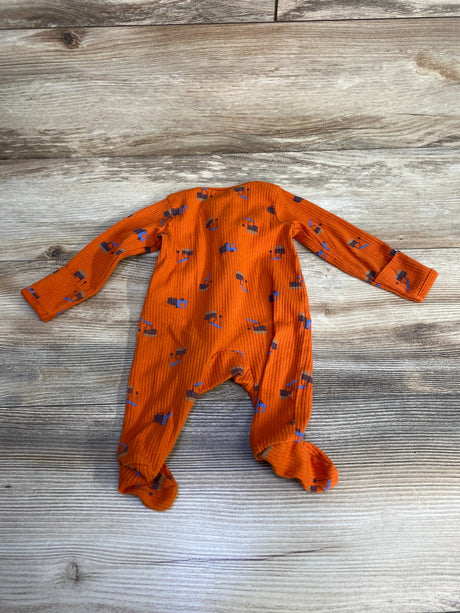 Carter's Construction Sleeper Orange sz Newborn - Me n Mommy To Be