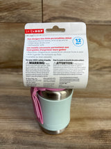 NEW Skip Hop Spark Style Stainless Steel Straw Bottle, Ice Cream 12oz
