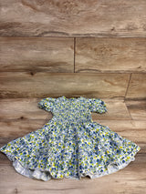 Polo Ralph Lauren Smocked Floral Dress White sz 4T