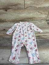 Janie & Jack Floral Coverall Pink sz 3-6m