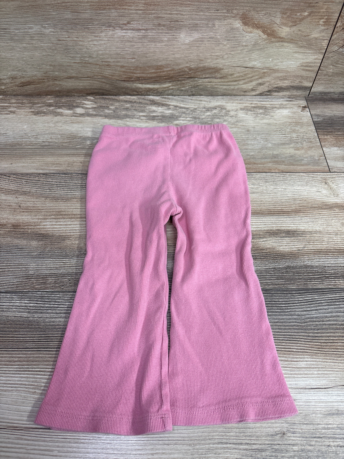 Baby Gap Ribbed Flare Leggings Pink sz 18-24m