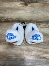 NEW Rudolph the Red Nosed Reindeer" Abominable Snowman "Bumble" Slippers White Sz 4c