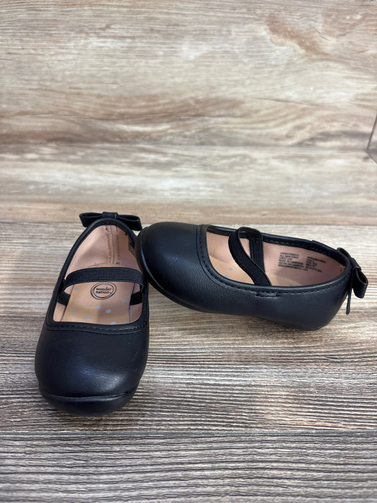 Wonder Nation Bow Ballet Flats sz 3c