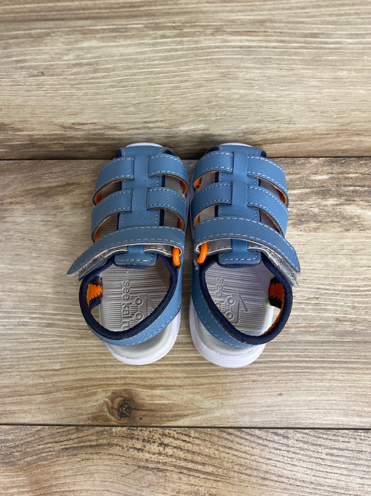 See Kai Run Cyrus Flexiru in Steel Blue sz 5c
