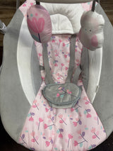 Ingenuity SimpleComfort Compact Swing in Pink Cassidy
