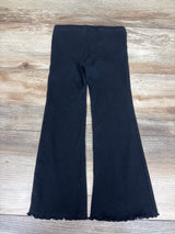 Cat & Jack Ribbed Flare Leggings Black sz 4T