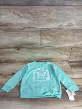 NEW Grayson Mini Mint Always Keep Growing Sweatshirt MInt sz 5T