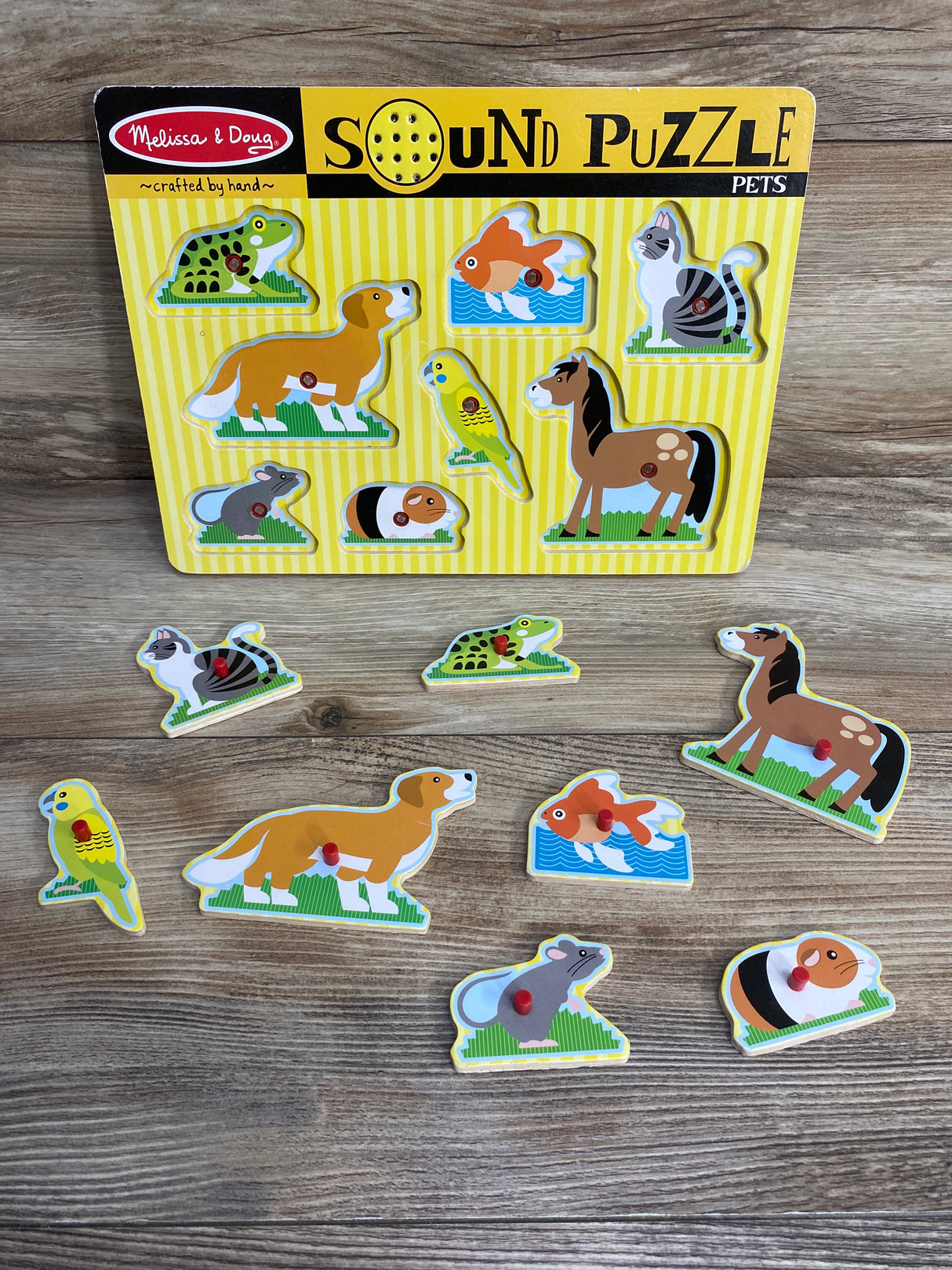 Melissa & Doug Pets Sound Puzzle