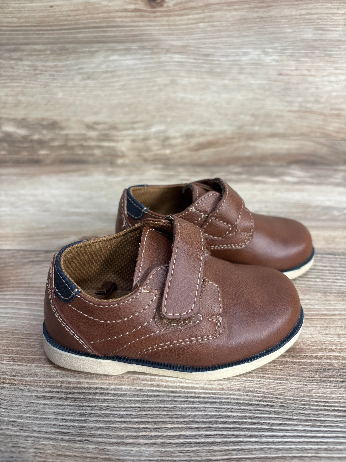 Jumping Beans Jace Oxford Sneakers Brown sz 5c