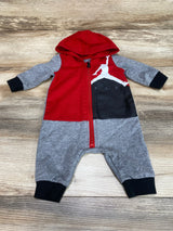 Jordan Hooded Coverall Red/Grey sz 3m