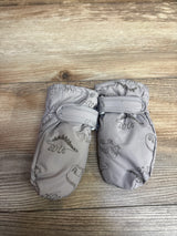 Winter Mittens Grey sz Small