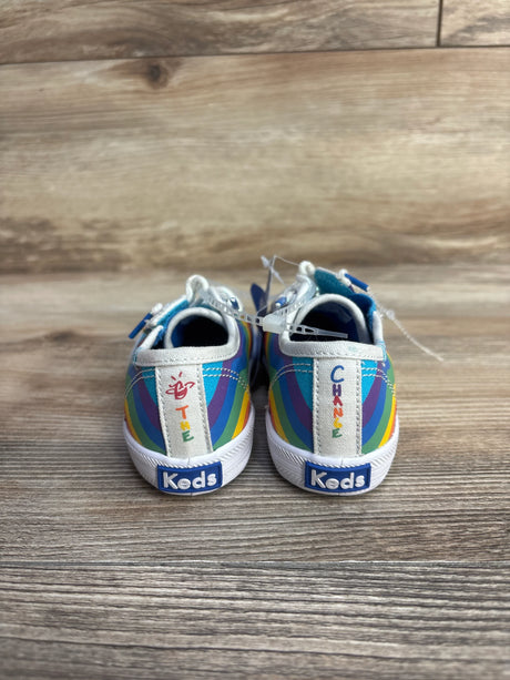 NEW Keds Kickstart "Be The Change" Rainbow Sneakers sz 8c - Me n Mommy To Be