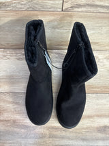 NEW Cat & Jack Holland Shearling Style Boots Black sz 4Y