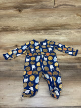 Wonder Nation Cookies & Milk Sleeper Blue sz Newborn