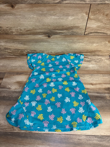 Cooke Street Hawaii Turtle Print Dress Blue sz 4-5T - Me n Mommy To Be