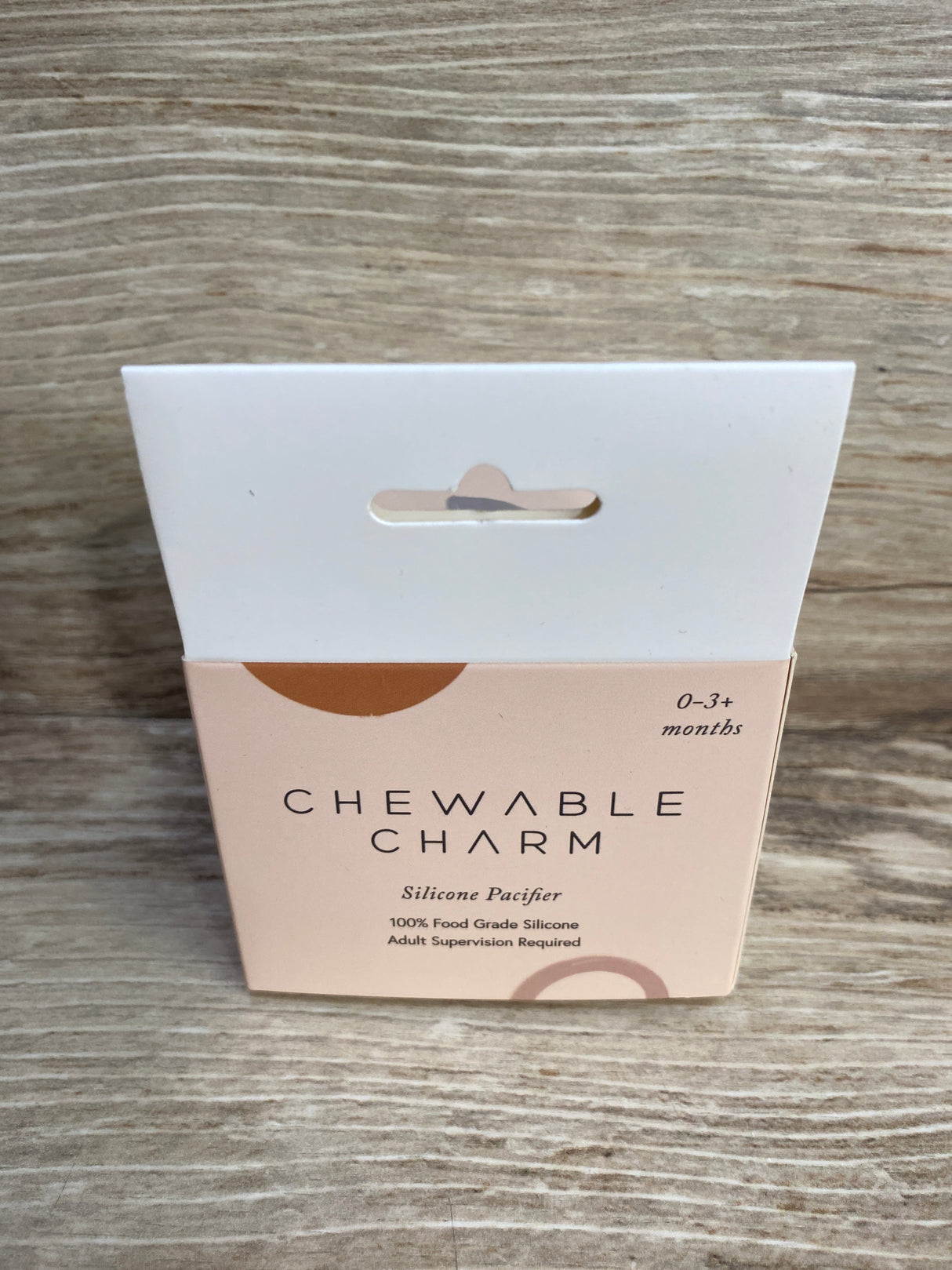 NEW Chewable Charm 2pk Pacifiers 0-3m