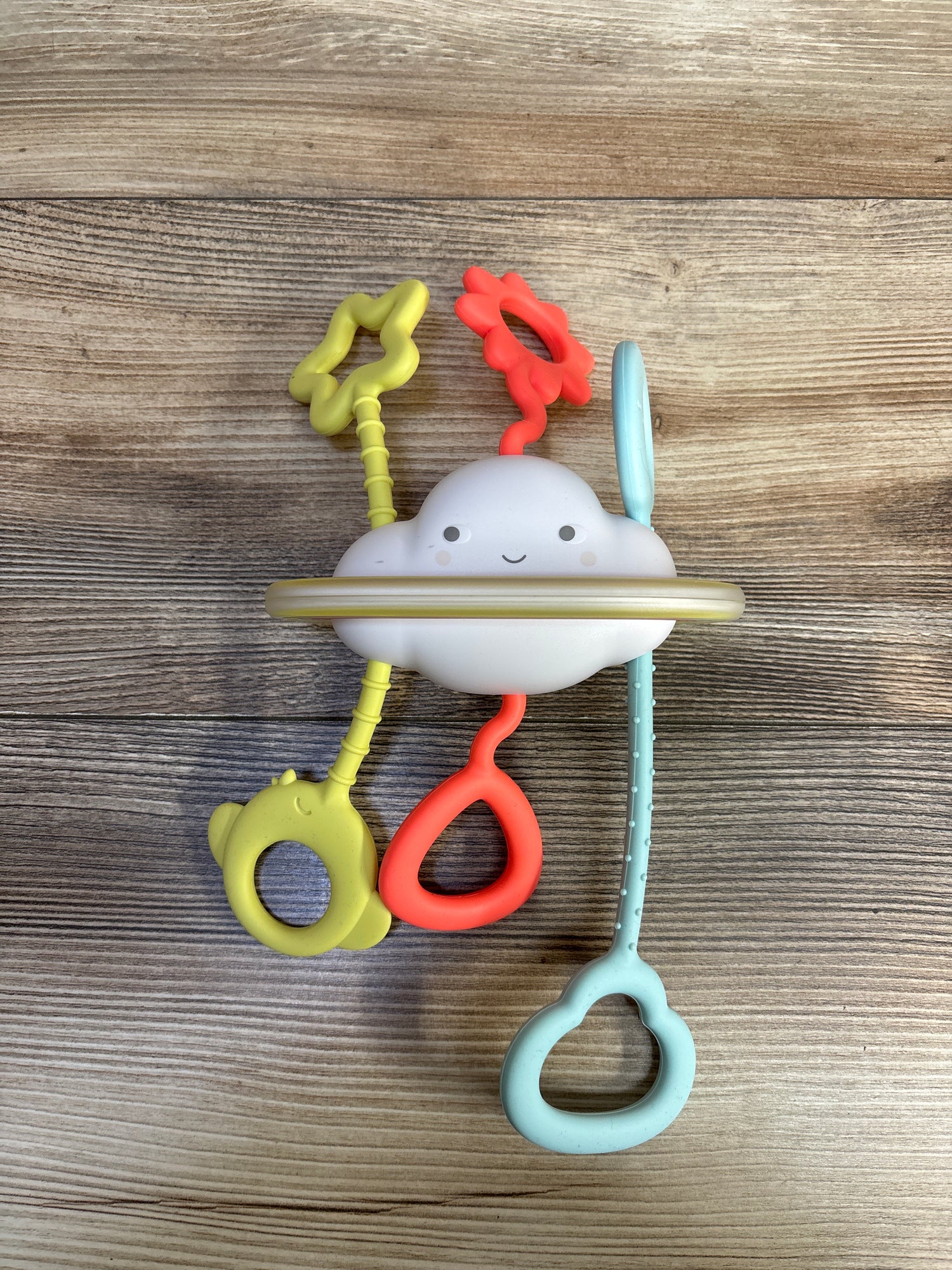 Skip Hop Baby Sensory Toy Pull & Play Silver Lining Cloud
