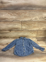 OshKosh Chambray Button-Up Shirt Blue sz 3T