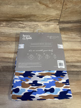 NEW Betty & Bob 2pc Swaddle Blanket & Hat Set Blue