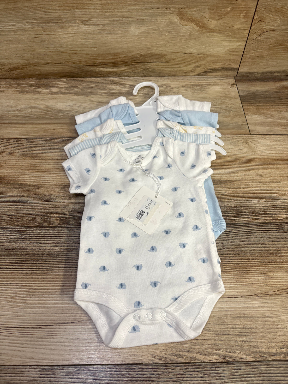 NEW Starting Out 5pk Bodysuit Set White sz Newborn