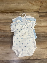 NEW Starting Out 5pk Bodysuit Set White sz Newborn