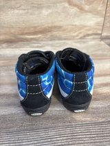 Vans Sk8-Mid V Shoes in Glow Lightning Black/Blue sz 8c