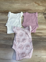 Cloud Island 3pk Bodysuits Purple sz Newborn
