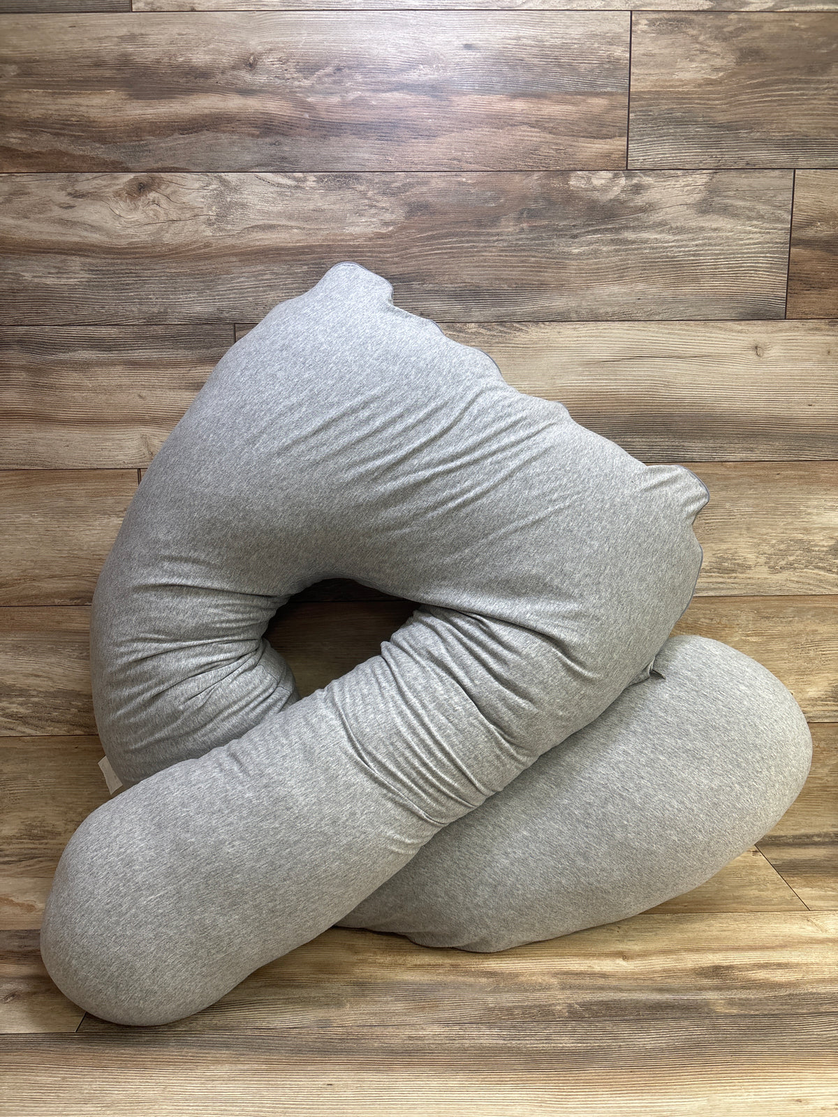 Momcozy U Shaped Pregnancy Body Pillow, Grey