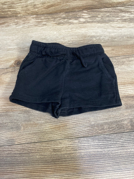 Cat & Jack Drawstring Shorts Black sz 12m - Me n Mommy To Be