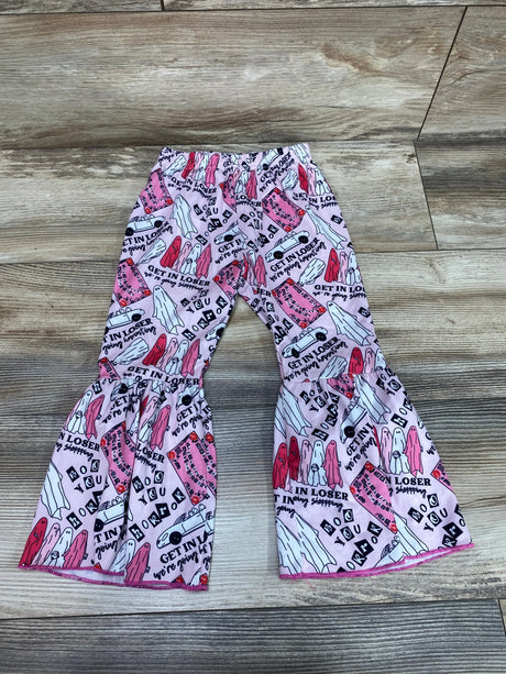 Get In Loser Bell Bottom Pants Pink sz 3-4T - Me n Mommy To Be