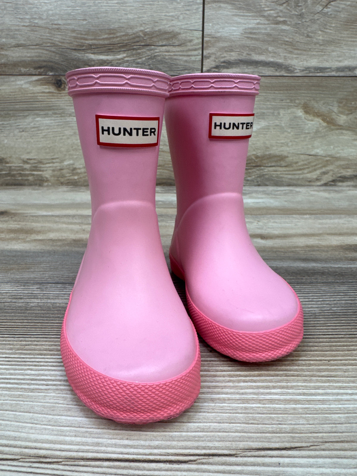 Hunter First Classic Rain Boots Pink sz 5/6c