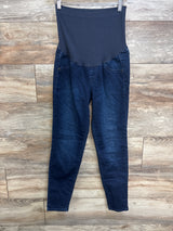a:glow Maternity Full Panel Jeggings Blue sz Medium (8)