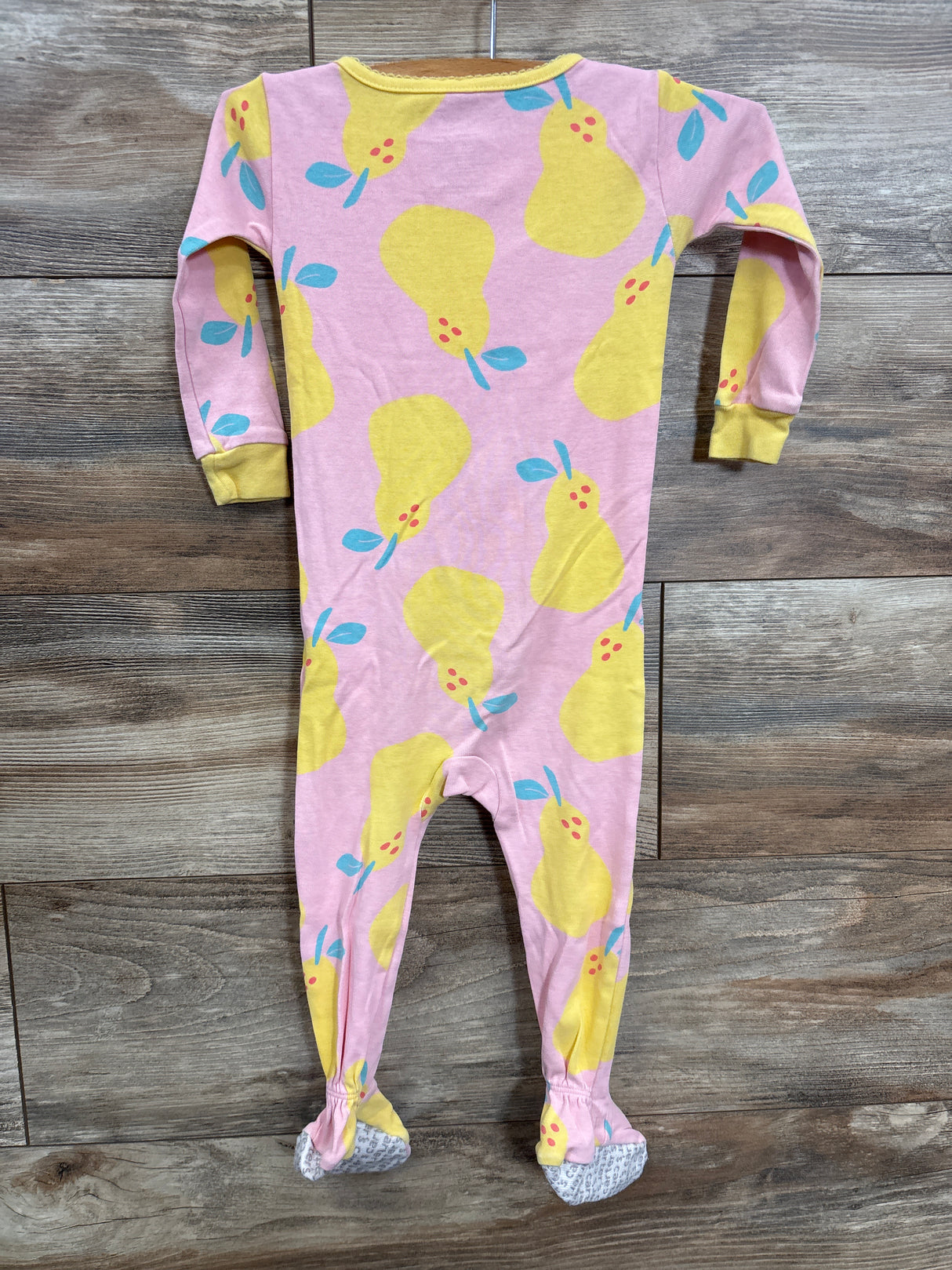 Carter's Pear Print Sleeper Pink sz 18m