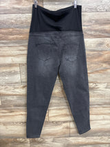 NEW Time & Tru Maternity Skinny Jeans Grey sz Large