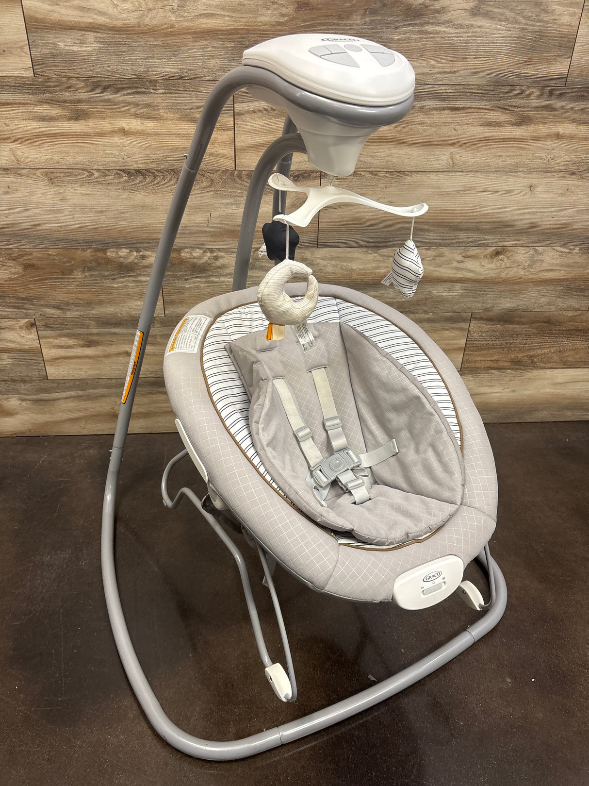 Graco DuetConnect Deluxe Multi-Direction Baby Swing and Bouncer - Britton