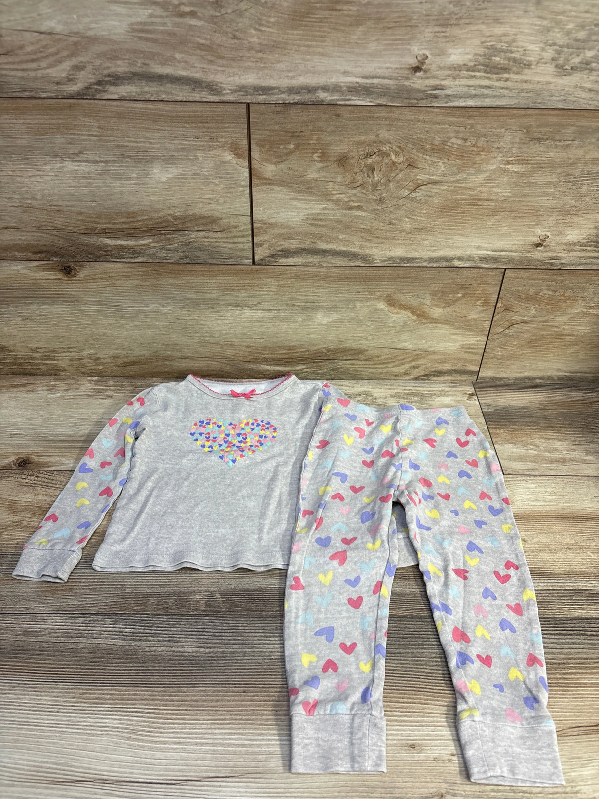 Dash + Star 2pc Pajama Set Grey sz 3T