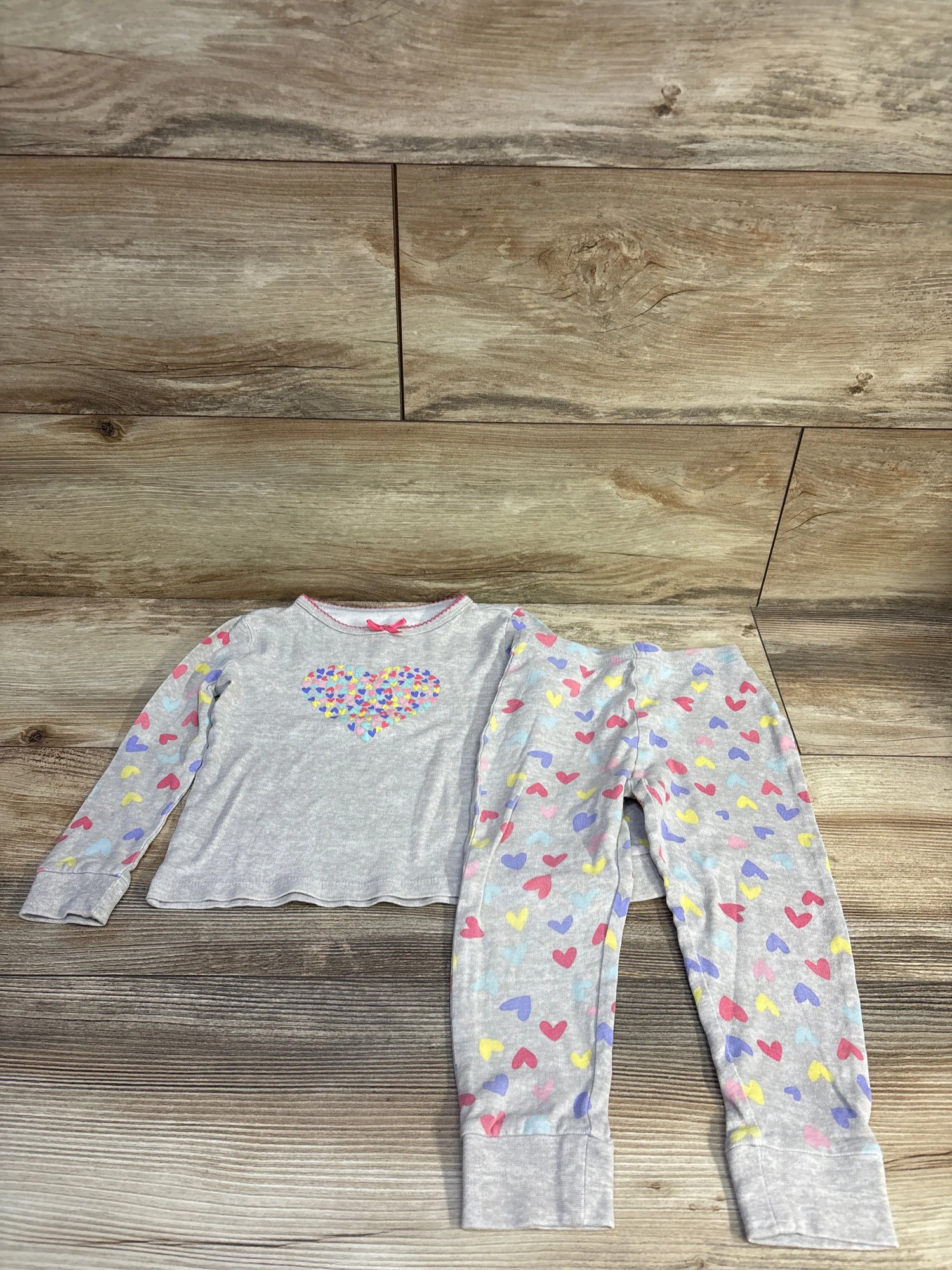 Dash + Star 2pc Pajama Set Grey sz 3T