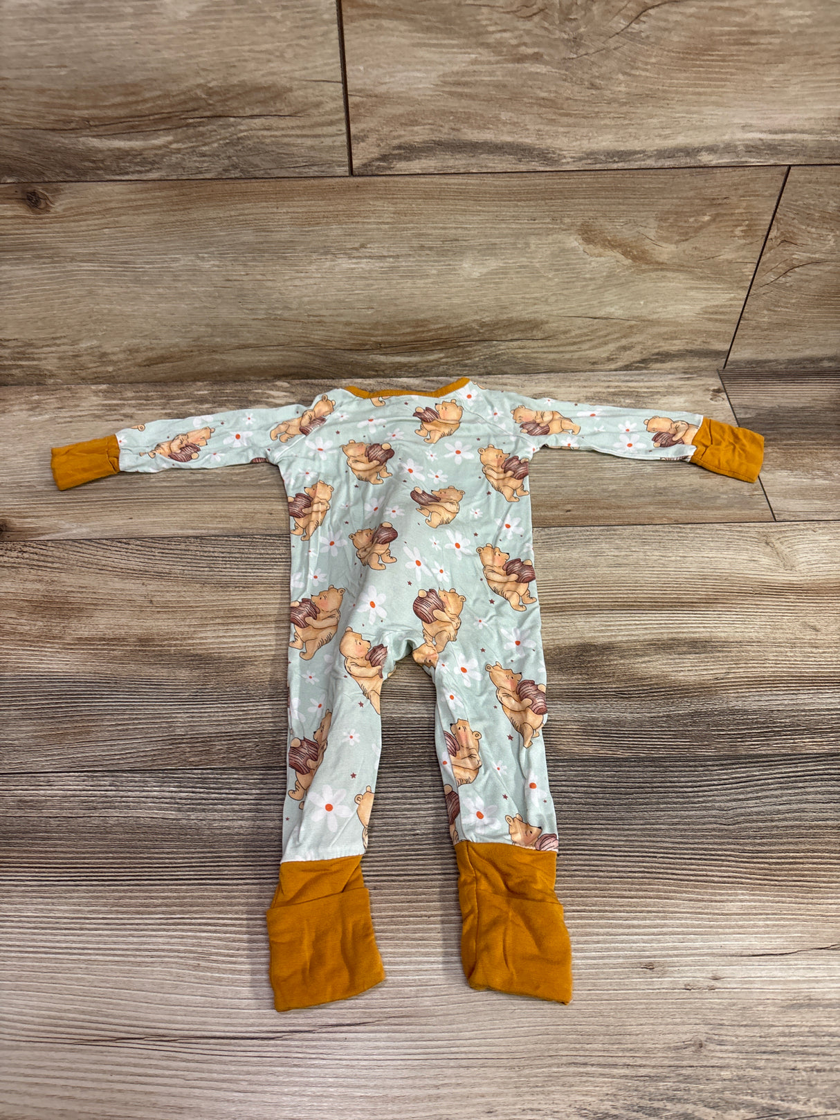 Miozing Winnie The Pooh Bamboo Convertible Sleeper Blue sz 0-3m