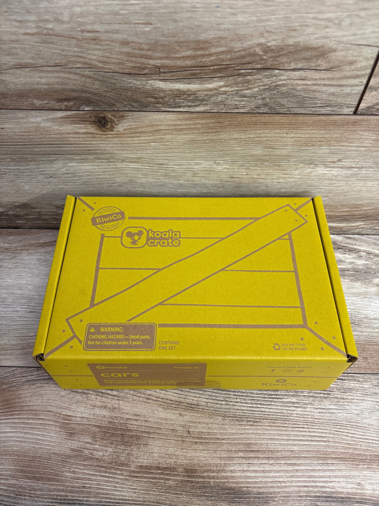 NEW KiwiCo Koala Crate Cars Activity Box