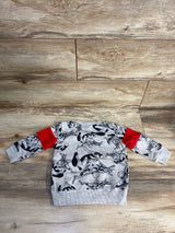 Marvel Textured Spiderman Sweatshirt Grey sz 2T