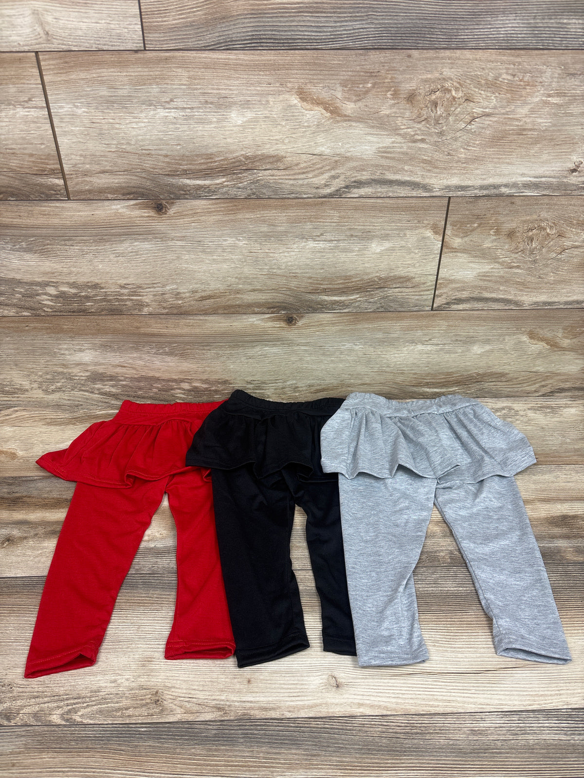 Resinta 3pk Skirted Leggings Black sz 18-24m