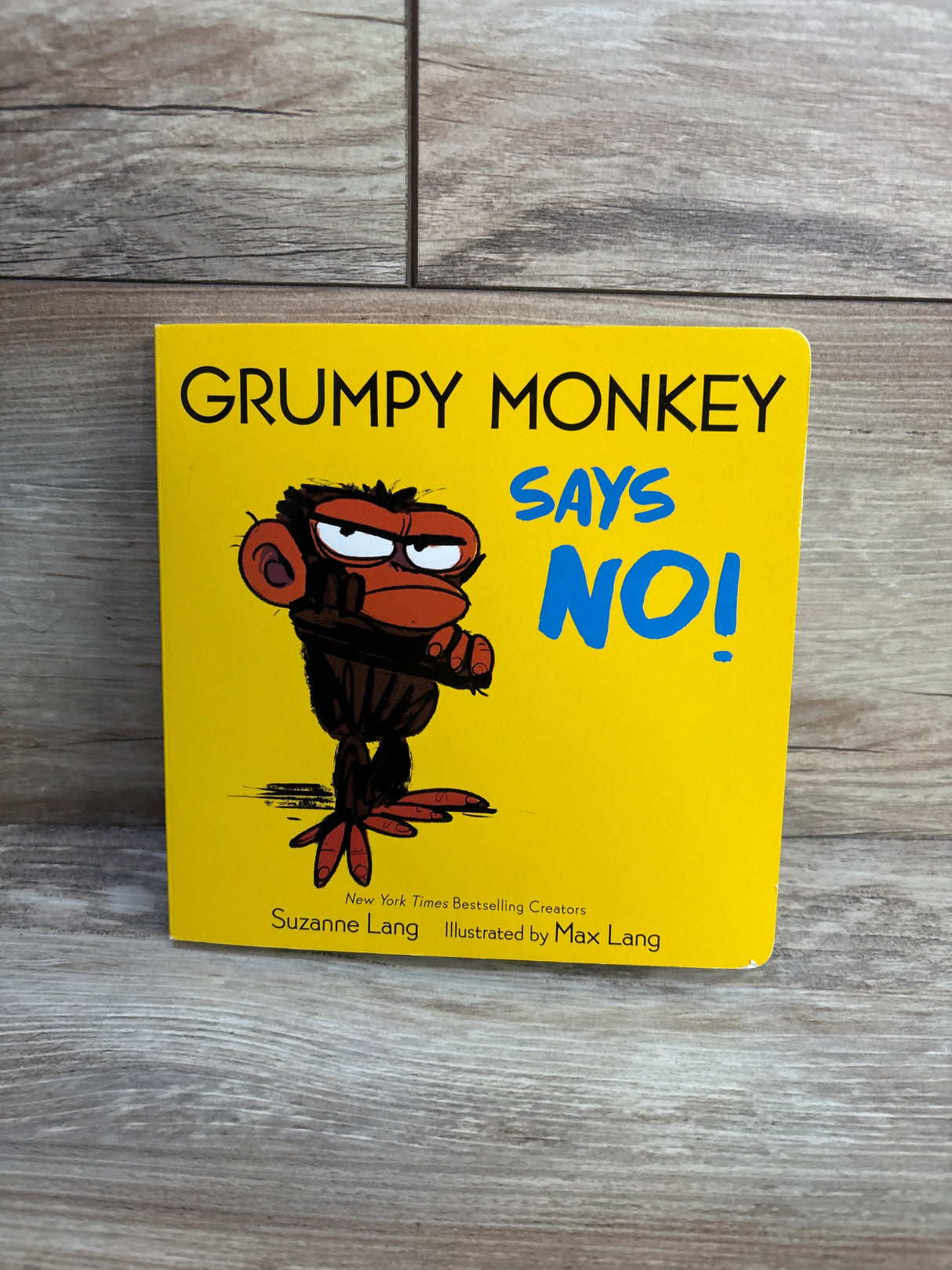 Grumpy Monkey Says No! Board Book