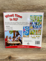 NEW Carson Dellosa Education What Time Is It? Board Game