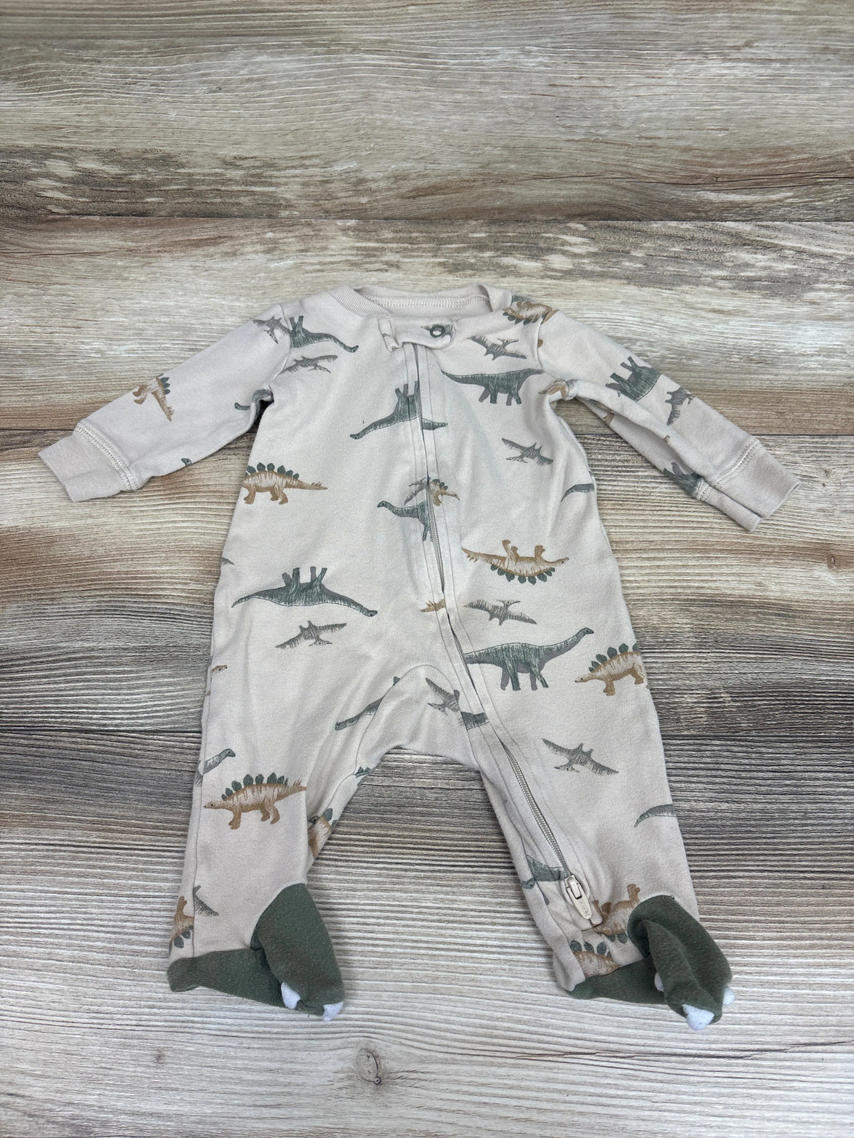 Carter's Dinosaur Sleeper Beige sz 3m